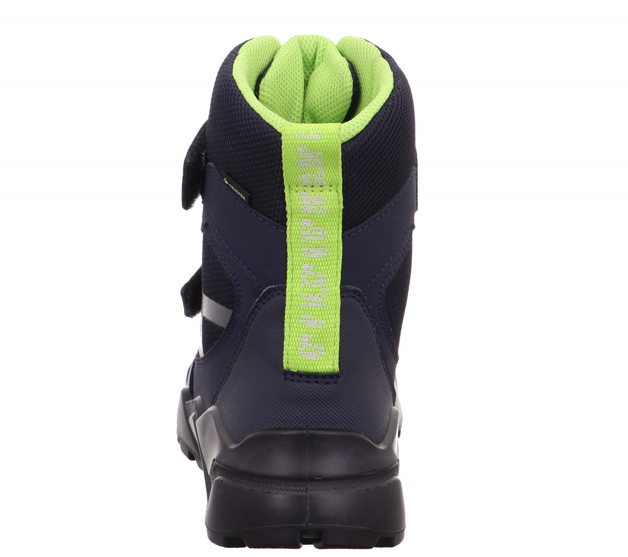 ROCKET - Blau/Grün Boots mit Klettverschluss