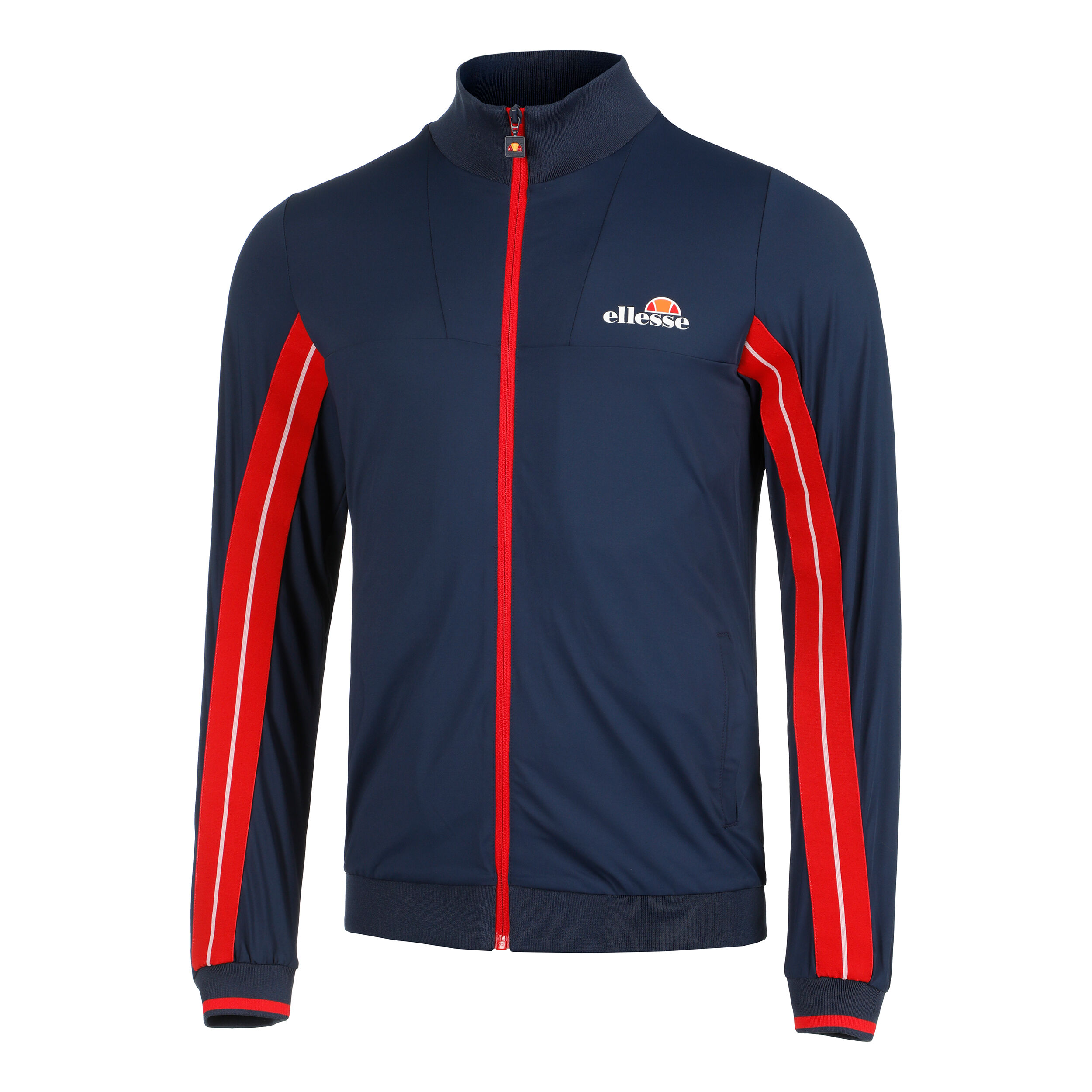 Lyndon Trainingsjacke Herren - Dunkelblau, Rot
