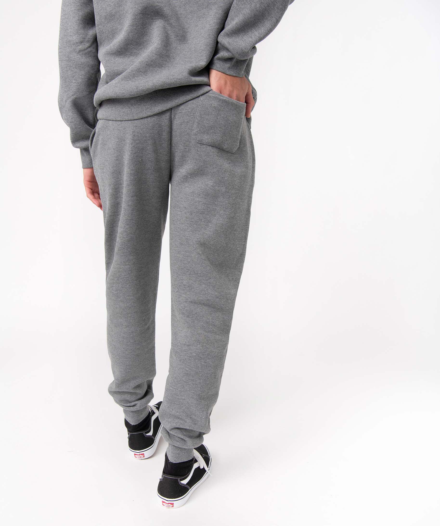 Pantalon de jogging homme molletonné gris | GEMO