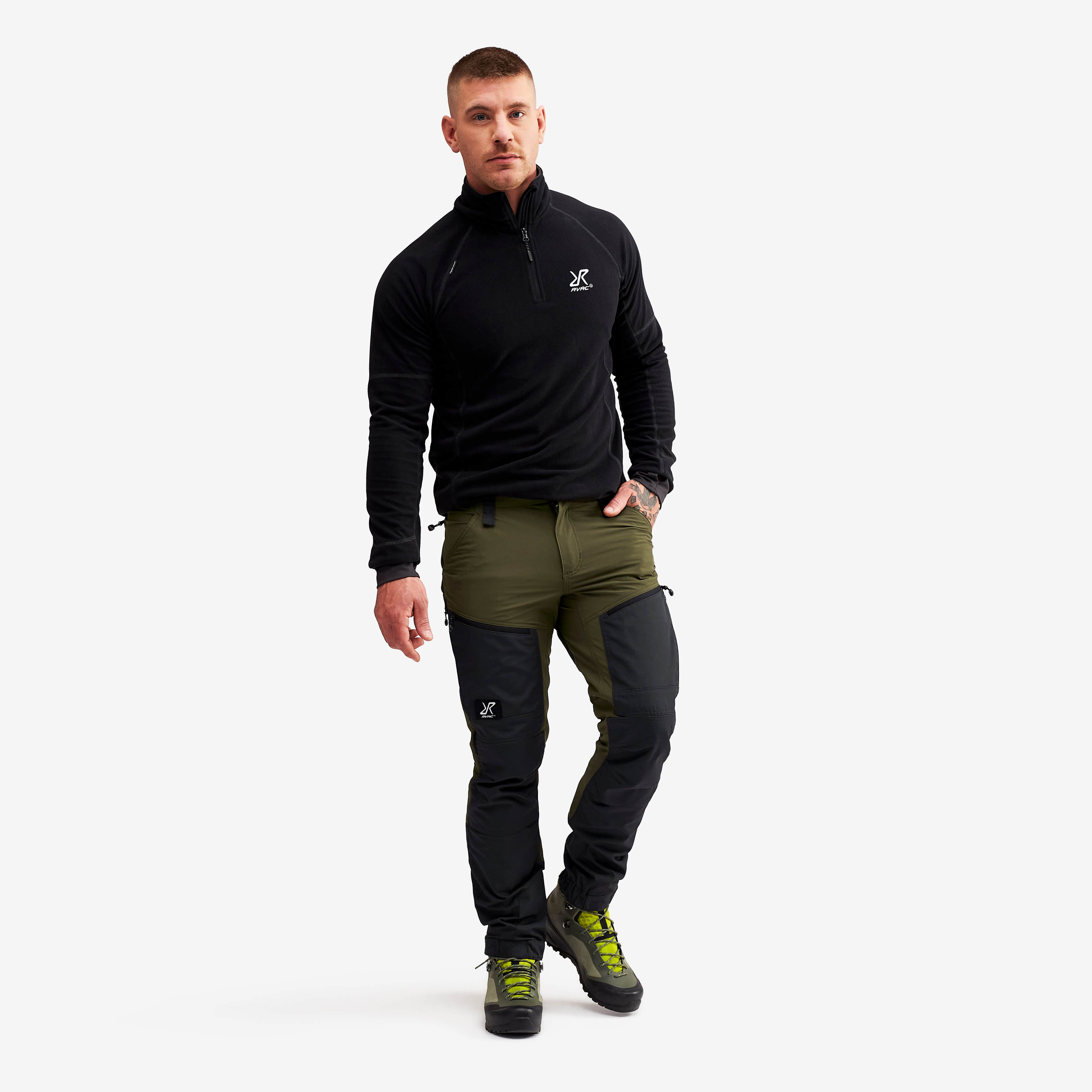 RVRC GP Pro Short Pants Homme Dark Olive