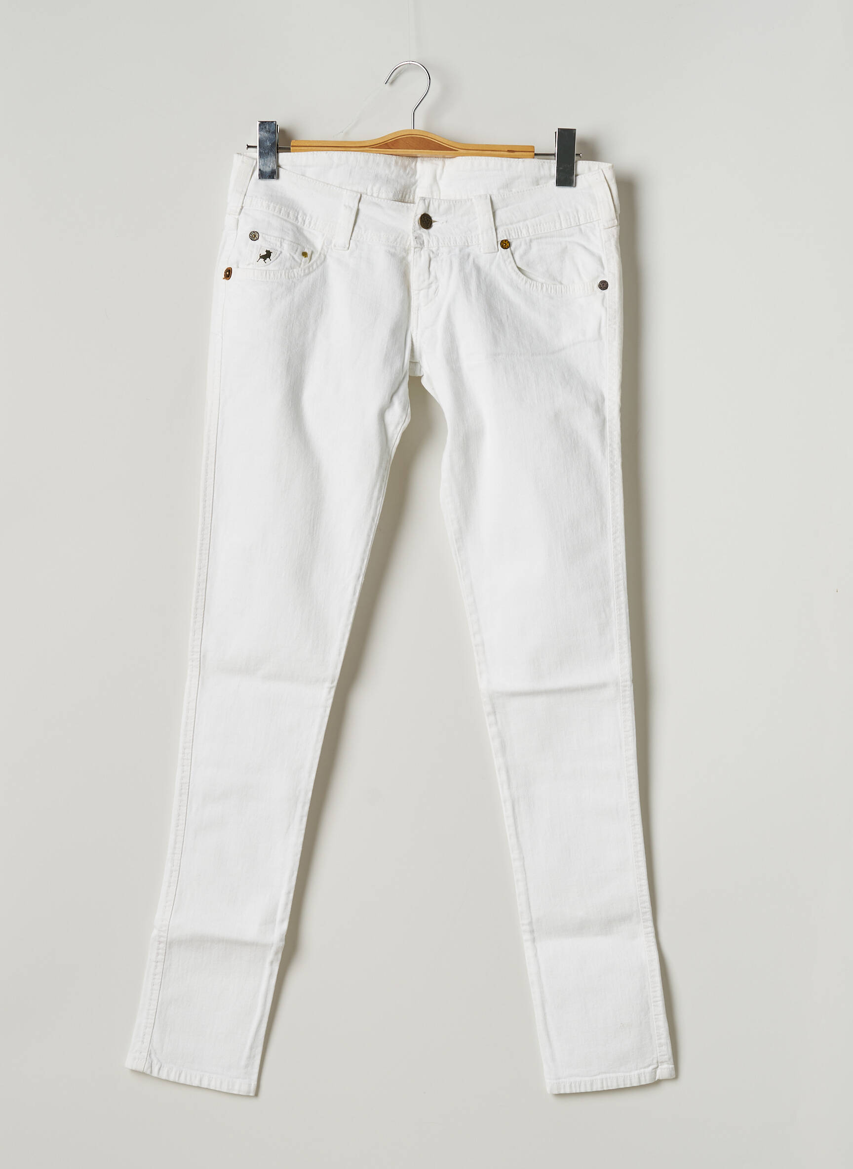 Lois Jeans Skinny Femme couleur blanc