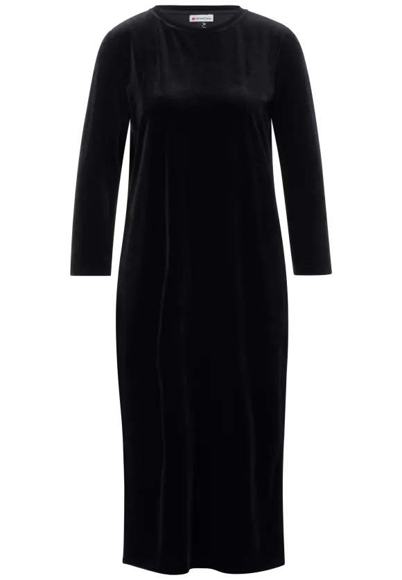 Street One Partykleid in Samt Optik