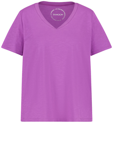 V-Shirt aus Bio-Baumwolle