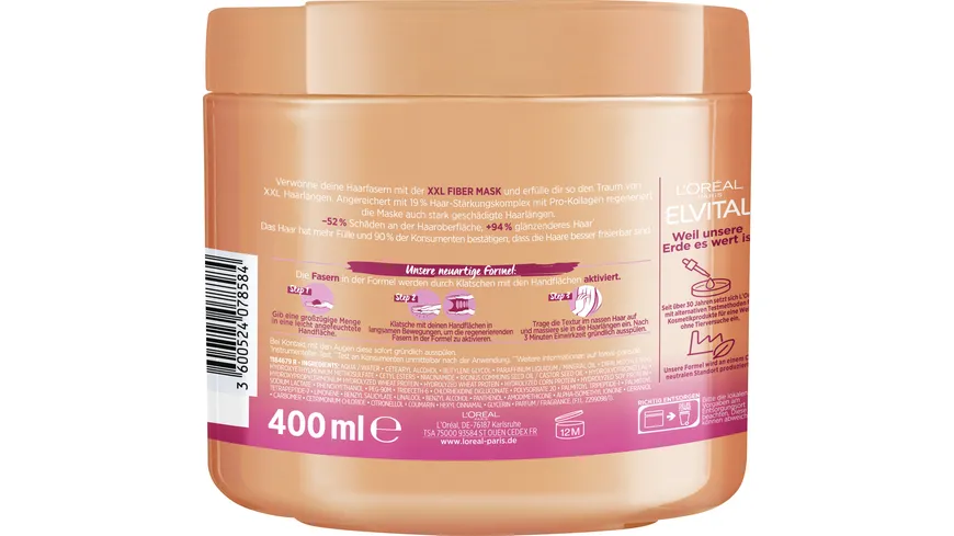 Elvital Dream Length XXL Intensivkur 400 ml