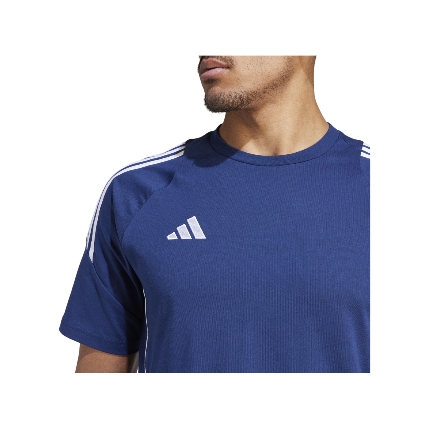 adidas Tiro 24 T-Shirt Blau Weiss