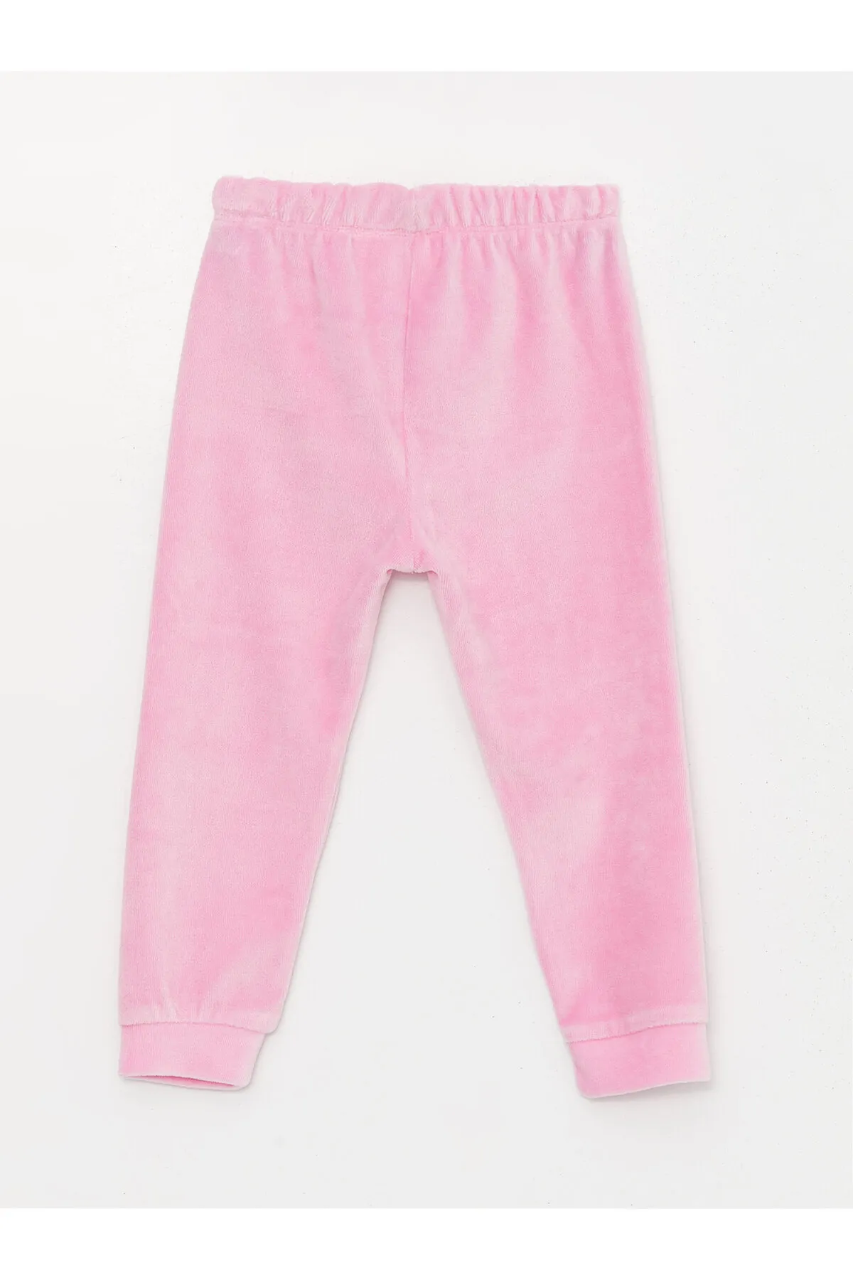 LC Waikiki  Langarm-Pyjama-Set für Babys mit Rundhalsausschnitt und Gänseblümchen-Enten-Aufdruck