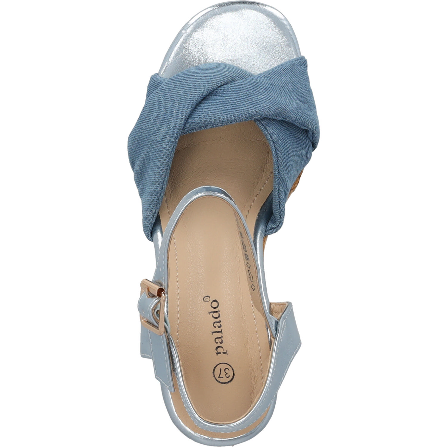 Palado Evanie, Sandaletten, Damen, Blau