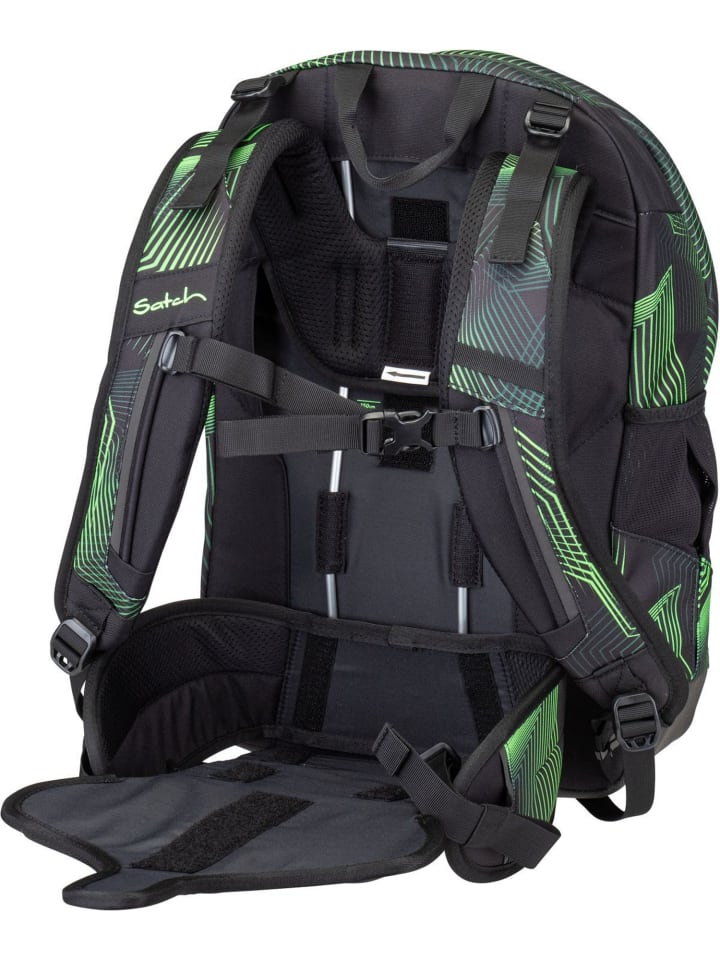 Satch Schulranzen satch Air in Seismic Green günstig kaufen onesize