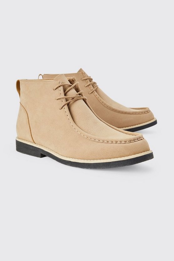 Desert-Stiefel mit Schürze