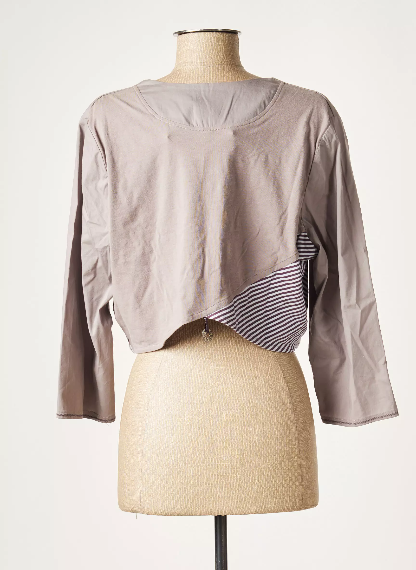 All Beautiful Vestecasual Femme couleur gris