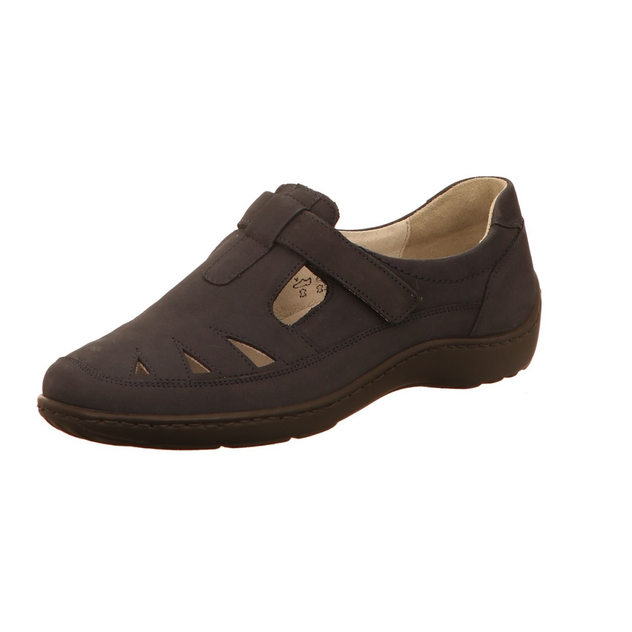 WALDLÄUFER Komfort Sandalen blau 496510