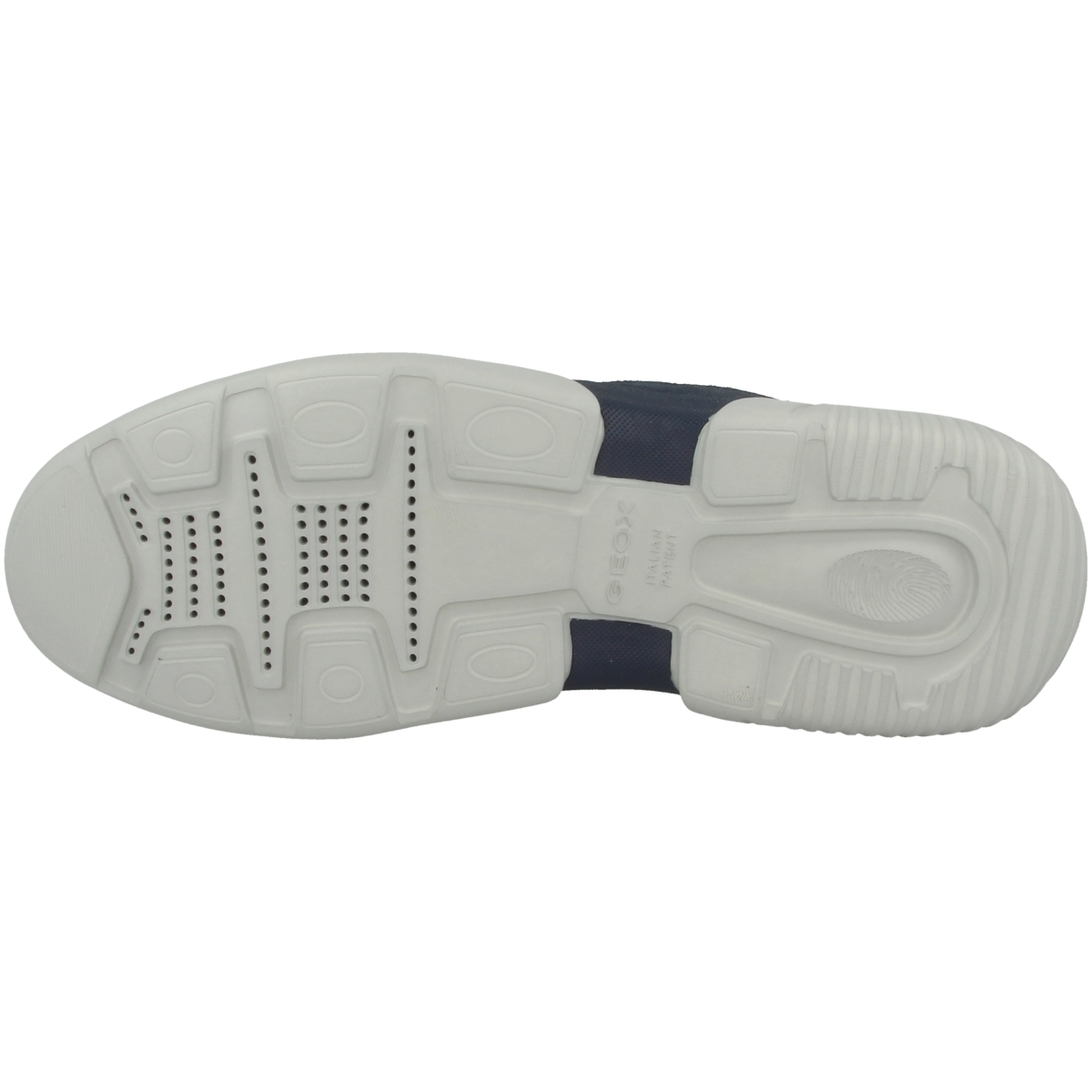Geox U Smoother A Sneaker low blau