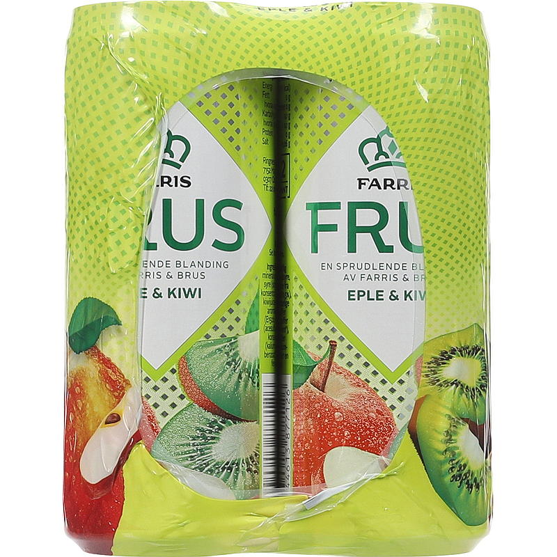 Farris Farris Frus 0,33 l boks 6-pk eple/kiwi
