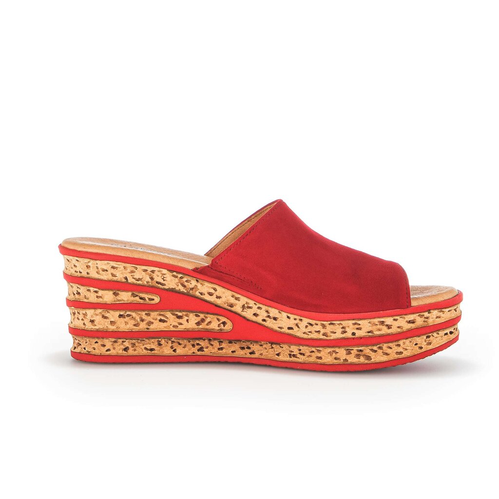 Gabor fashion Pantolette rot