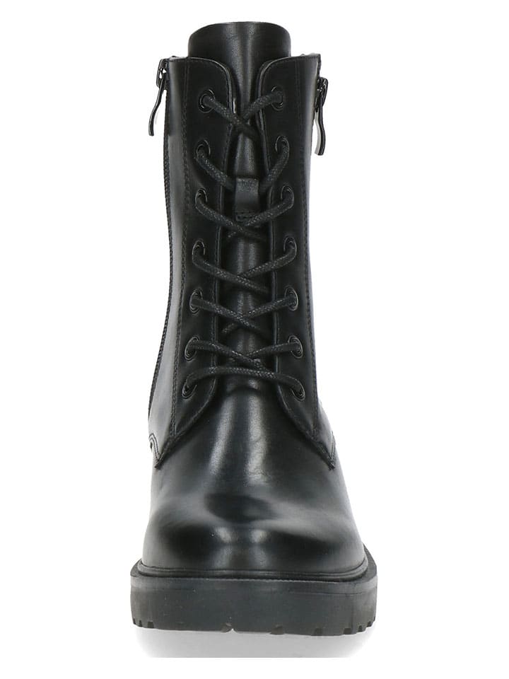 Caprice Leder-Boots in Schwarz günstig kaufen