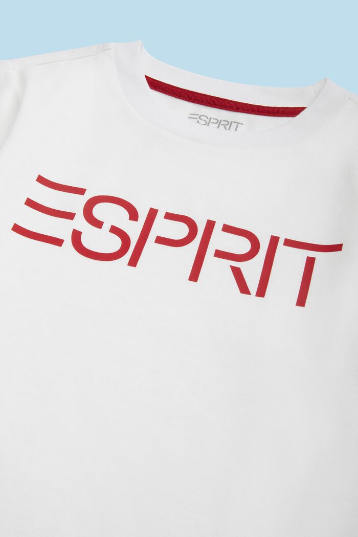 T-Shirt aus Bio-Baumwolle mit Logo