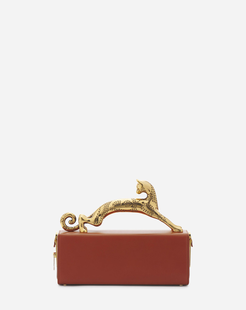 SAC PENCIL CAT MM EN CUIR