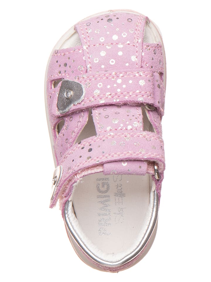 Primigi Leder-Halbsandalen in Rosa günstig kaufen