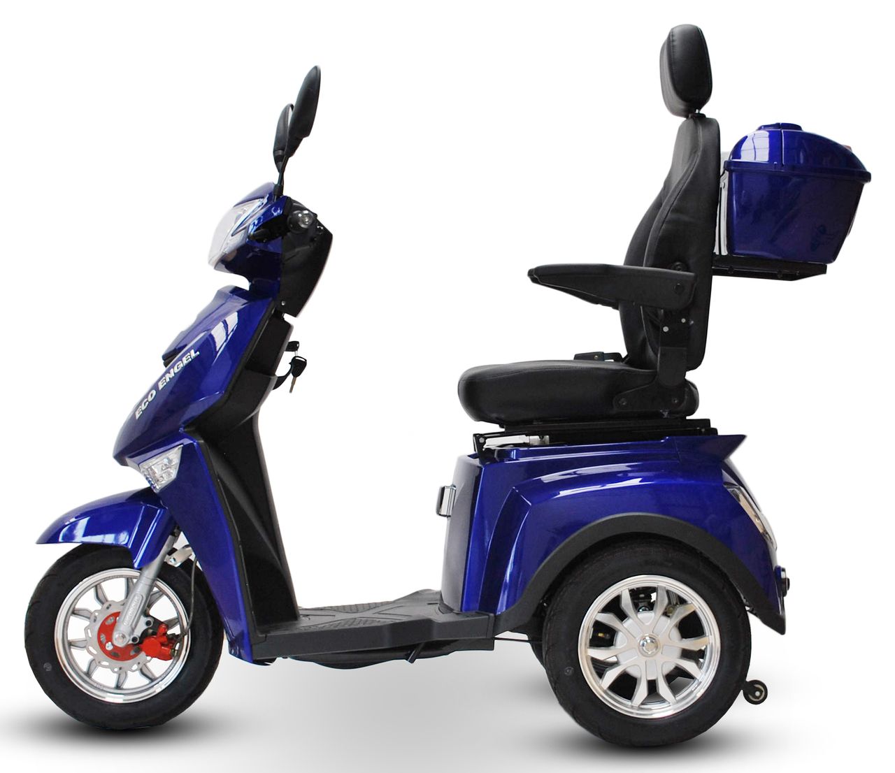 ECO ENGEL 504 Blau, 25 km/ h mit 1000 Watt Motor 20Ah, Seniorenmobil Elektro Roller