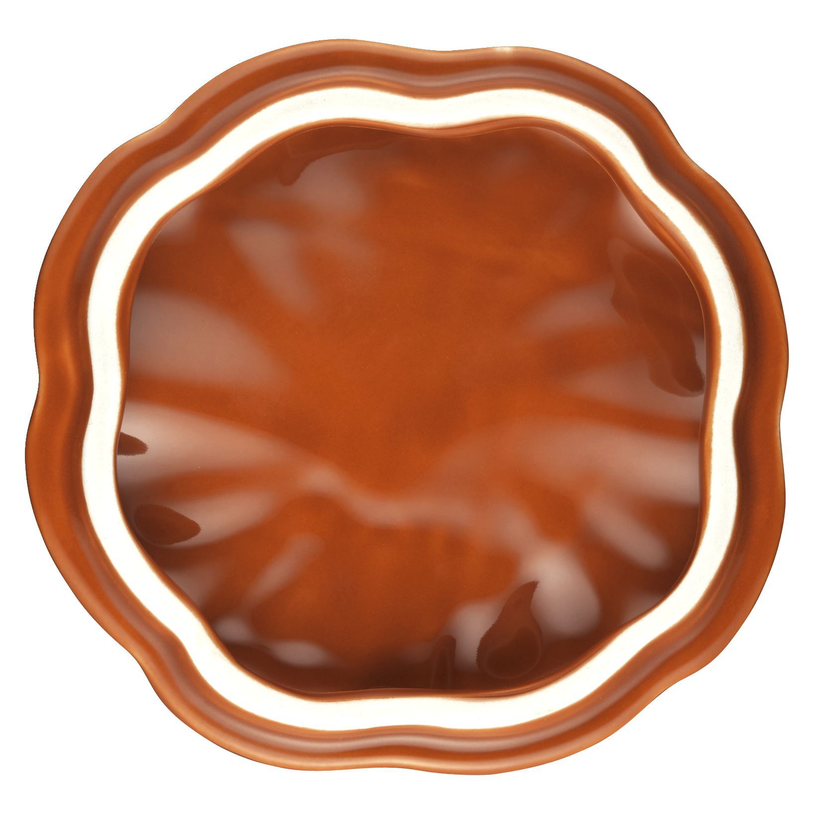 Cocotte 12 cm, Kürbis, Zimt, Keramik