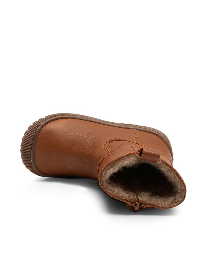 bisgaard Leder-Winterboots in Hellbraun günstig kaufen