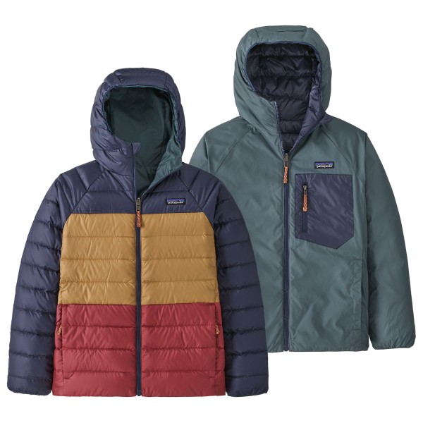 Patagonia - Kid's Reversible Down Sweater Hoody - Daunenjacke