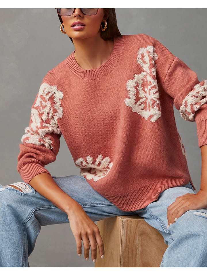 Milan Kiss Pullover in Rosa günstig kaufen