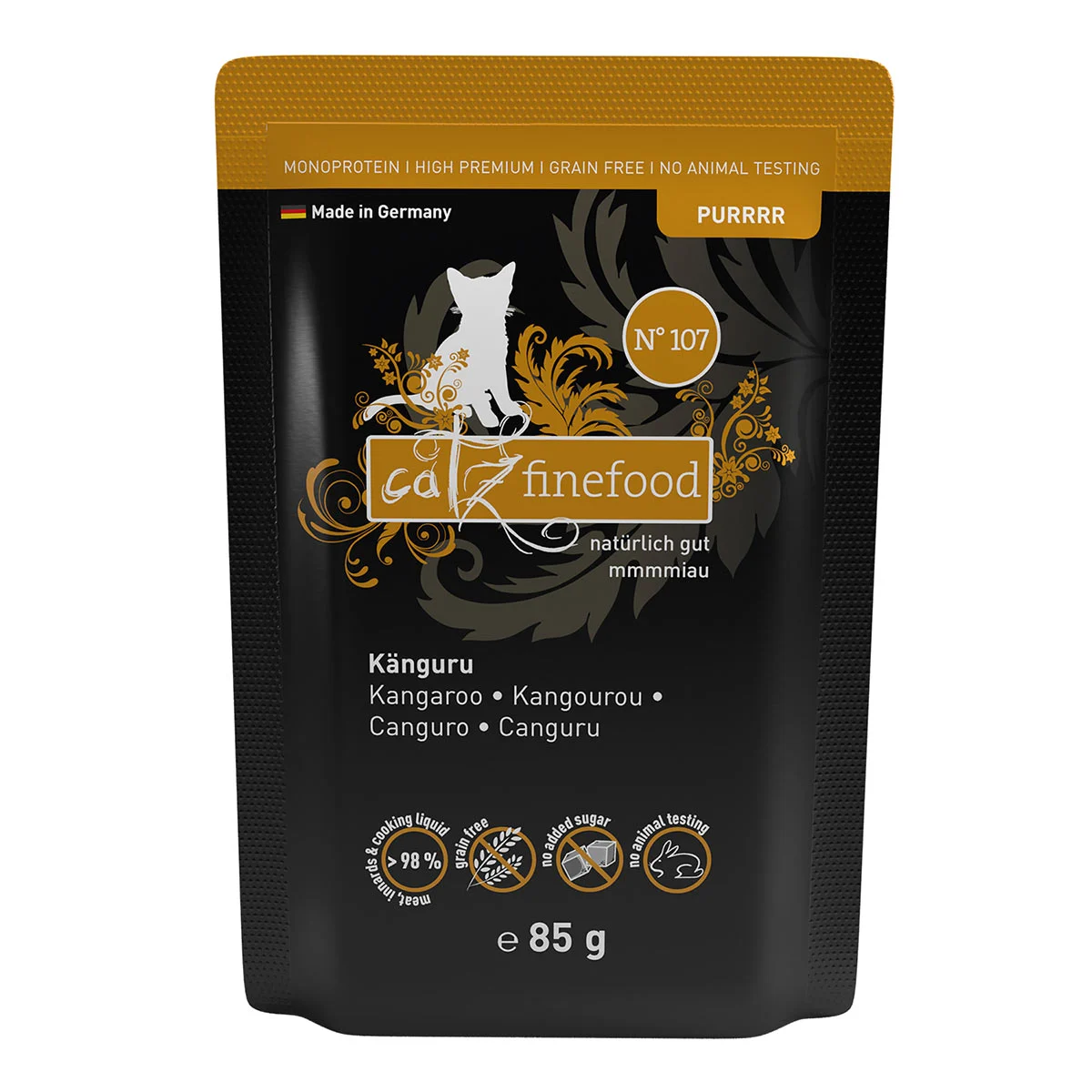 catz finefood Purrrr No.107 Känguru 16x85g kaufen