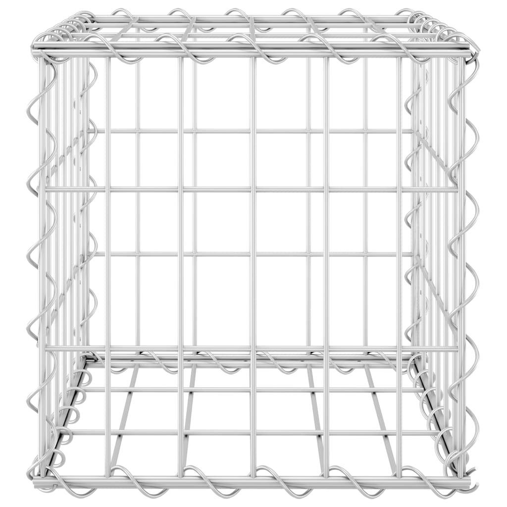 vidaXL Hochbeet Würfel-Gabionen-Hochbeet Stahldraht 30x30x30 cm (1 St)