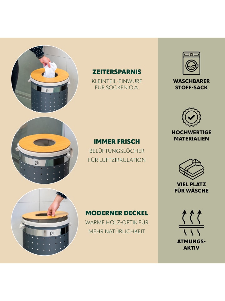 eluno Wäschetonne günstig kaufen onesize