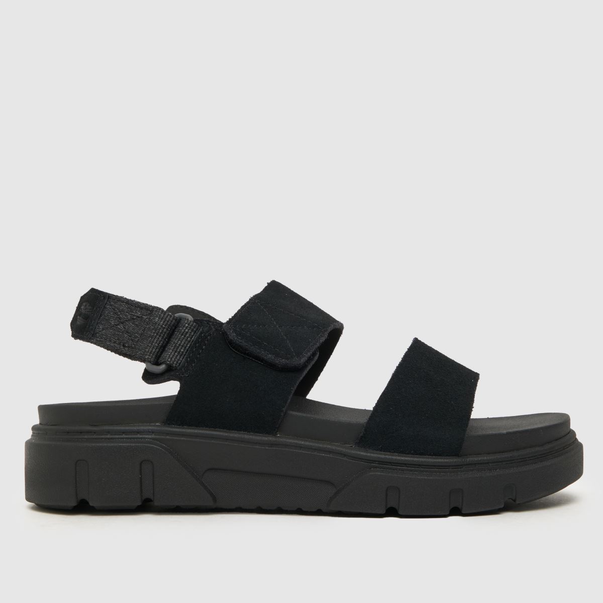 Timberland – Svarta sandaler i grått