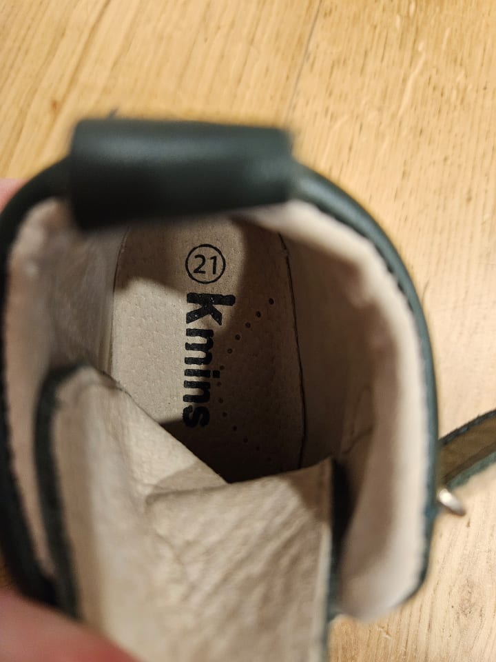 kmins Leder-Sneakers in Dunkelgrün günstig kaufen 21