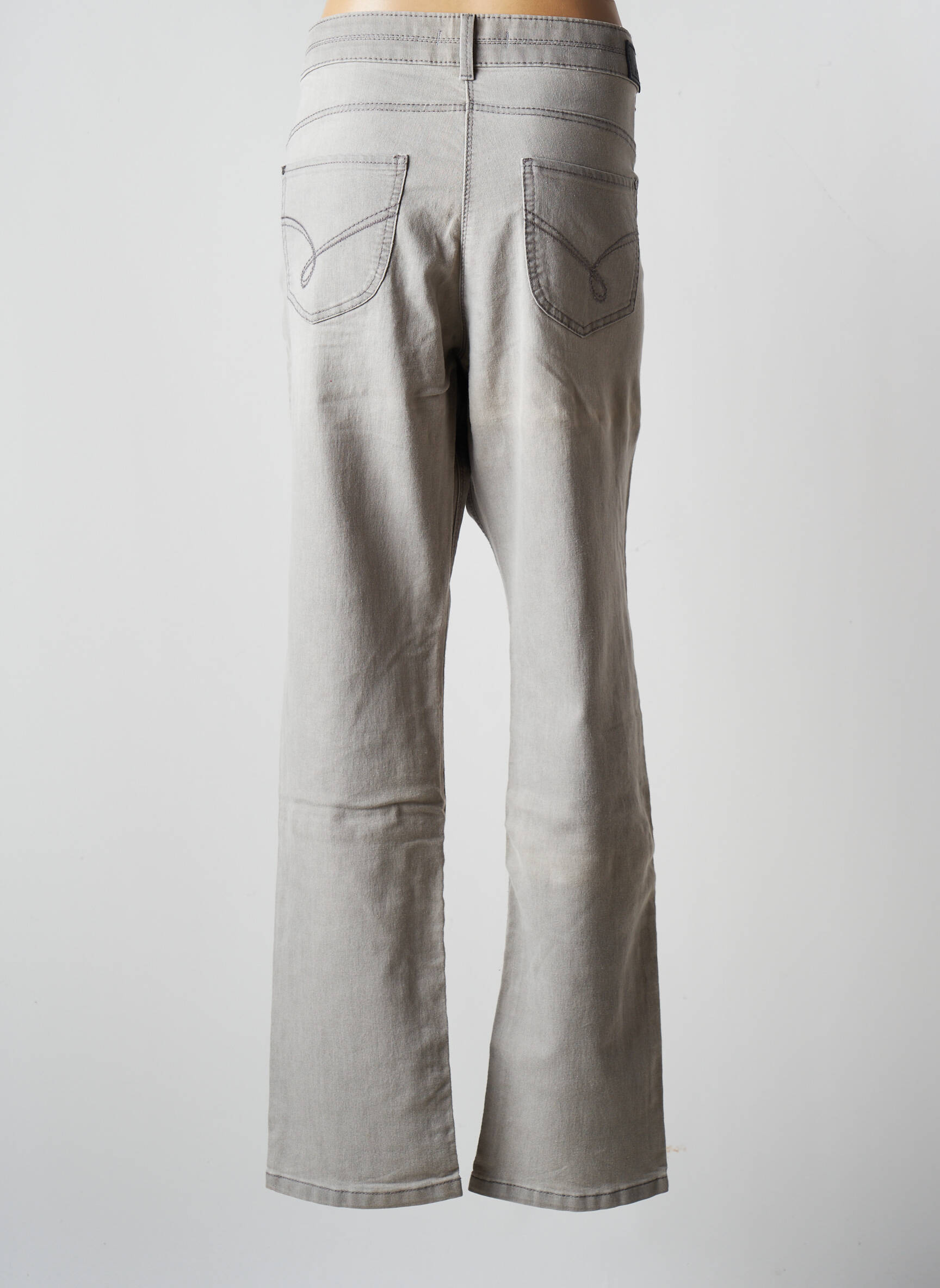 Olsen Jeans Coupe Slim Femme couleur gris