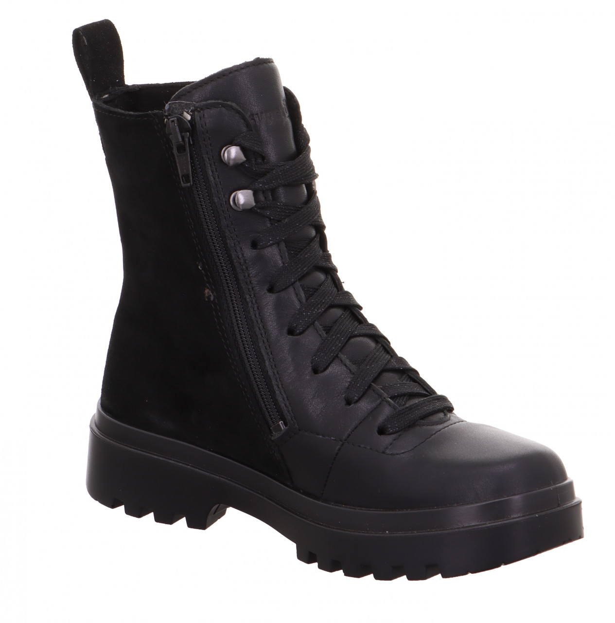 ABBY - SchwarzBoots mit Reißverschluss