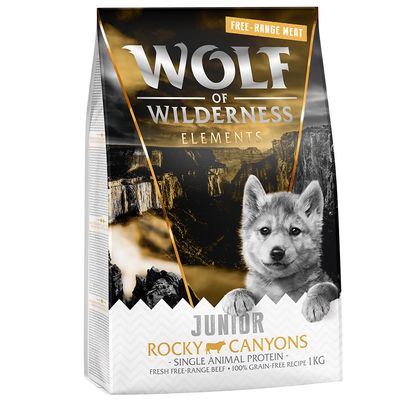 3 + 1 gratis! 4 x 1 kg Wolf of Wilderness