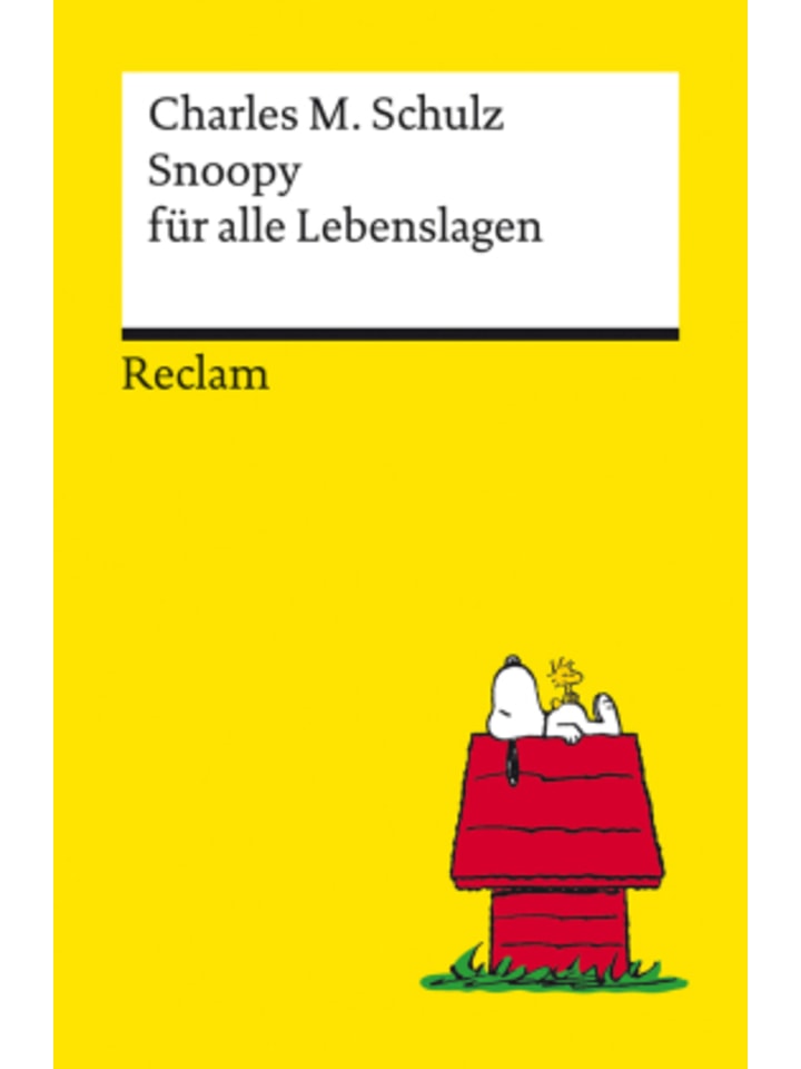 Reclam Verlag Buch - Snoopy für alle Lebenslagen. Philosophisches und Tiefsinniges von d günstig kaufen onesize