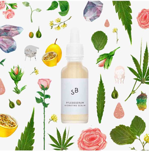 STUDIO BOTANIC Pflegeserum Hydrating Serum Gesichtsserum