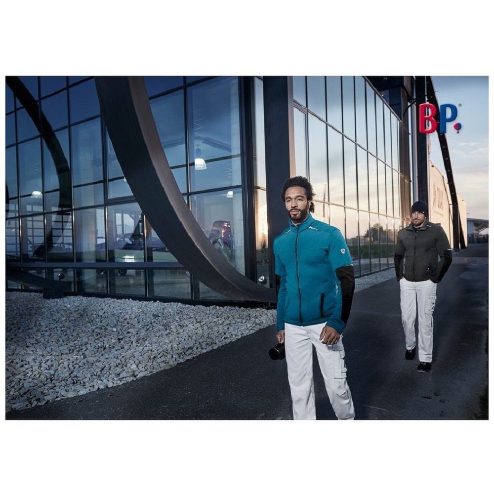 bp Arbeitsjacke BP® Fleecejacke 1987-679 Outdoor Arbeitsjacke Fleece Stehkragen für Herren