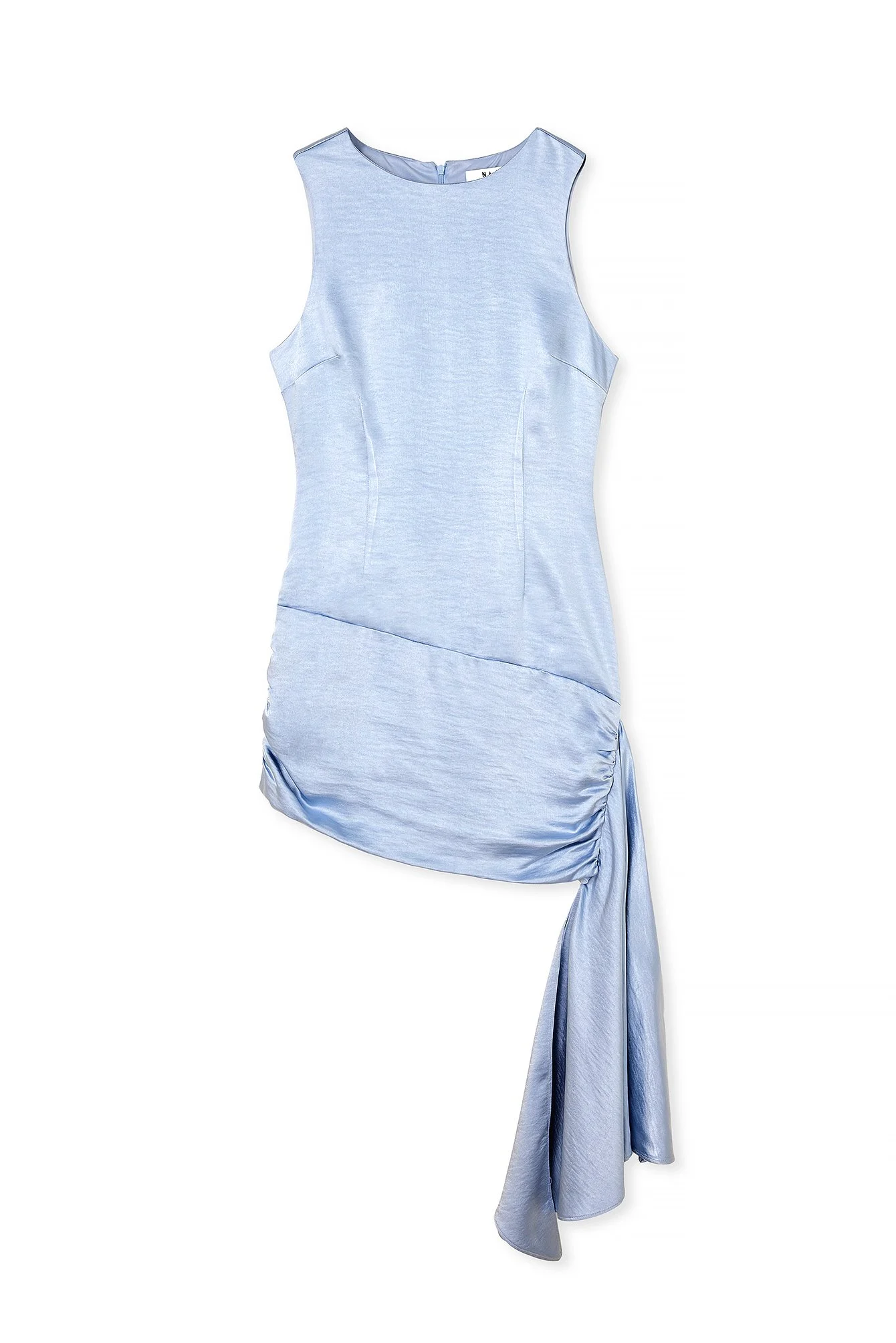 Minikleid mit Schleppe