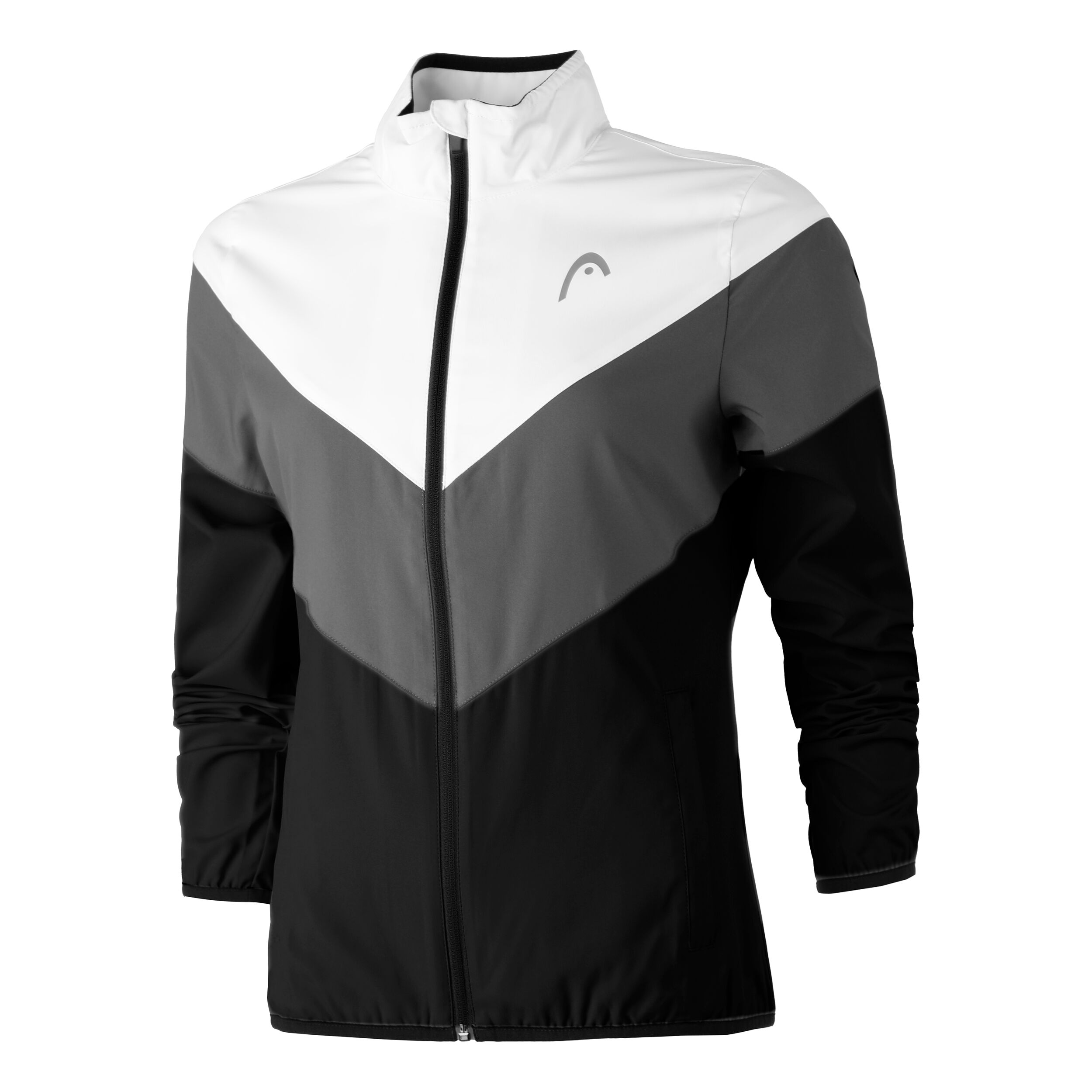 Club Trainingsjacke Damen - Schwarz, Weiß
