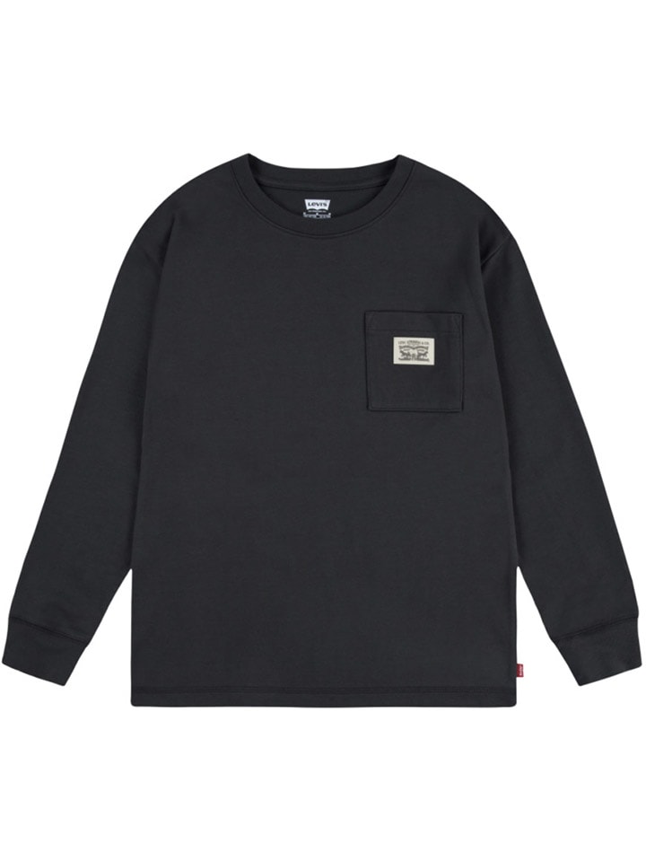 Levi's Kids Longsleeve in Schwarz günstig kaufen