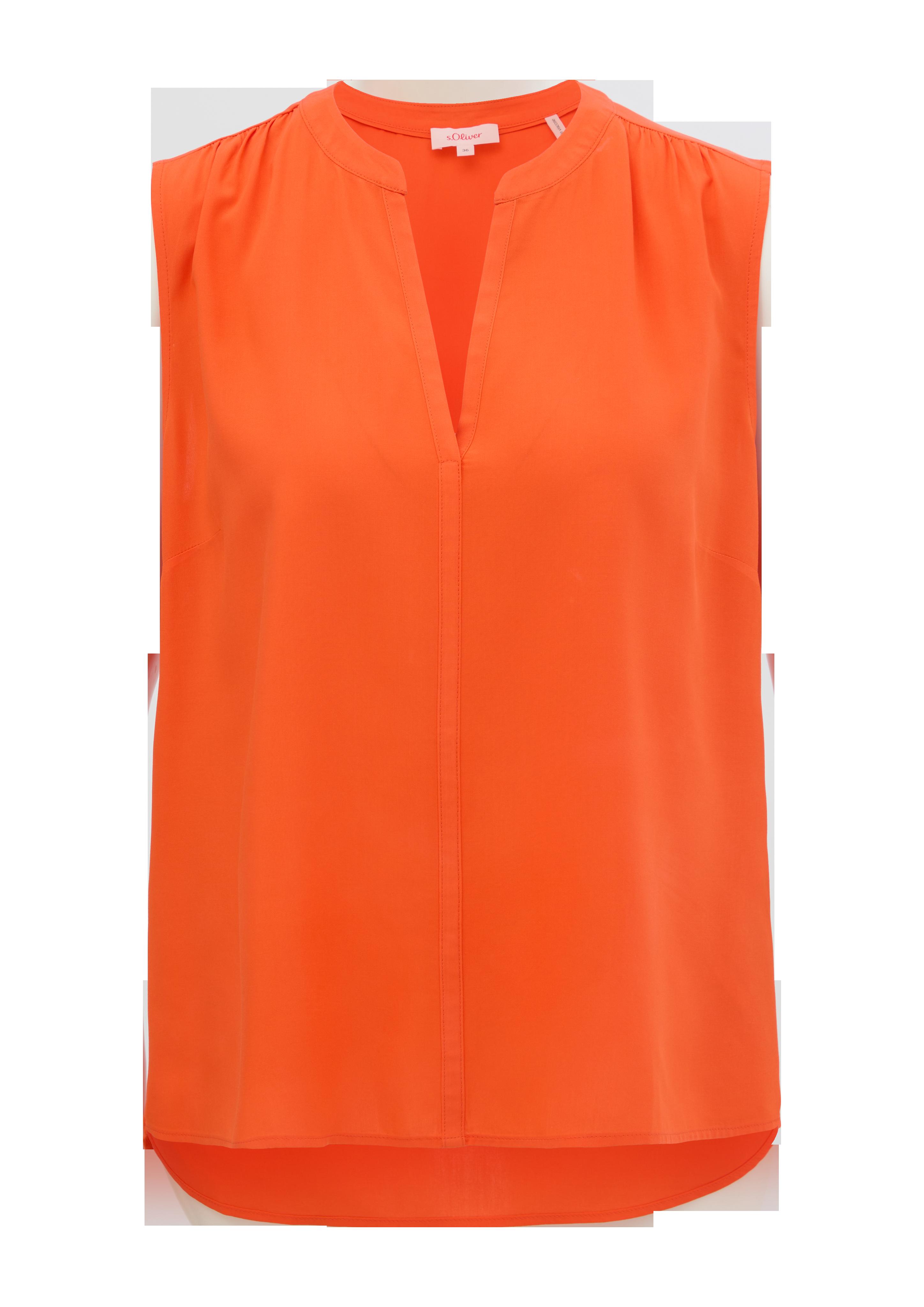 Viskosebluse mit Raffung  2131743-2550