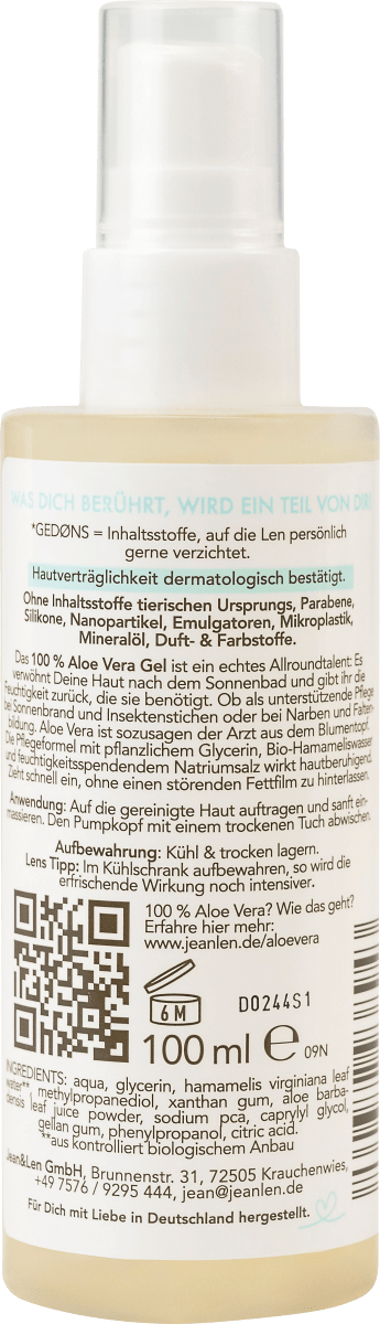 After Sun Aloe Vera Gel, 100 ml