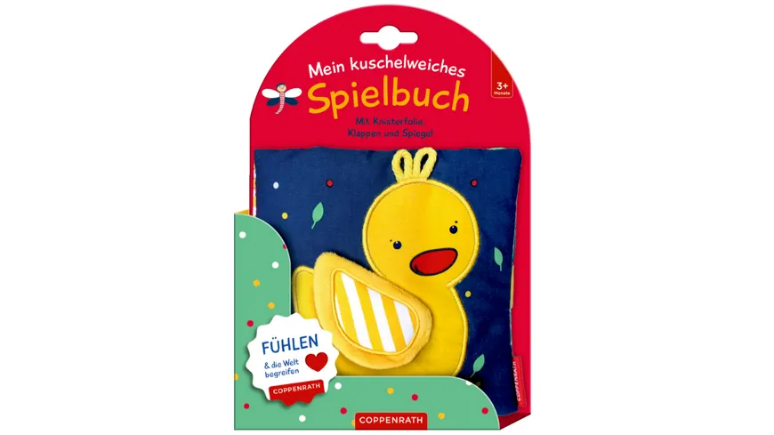 Die Spiegelburg - Mein kuschelweiches Spielbuch: Kleine Ente (Fühlen & begreifen)