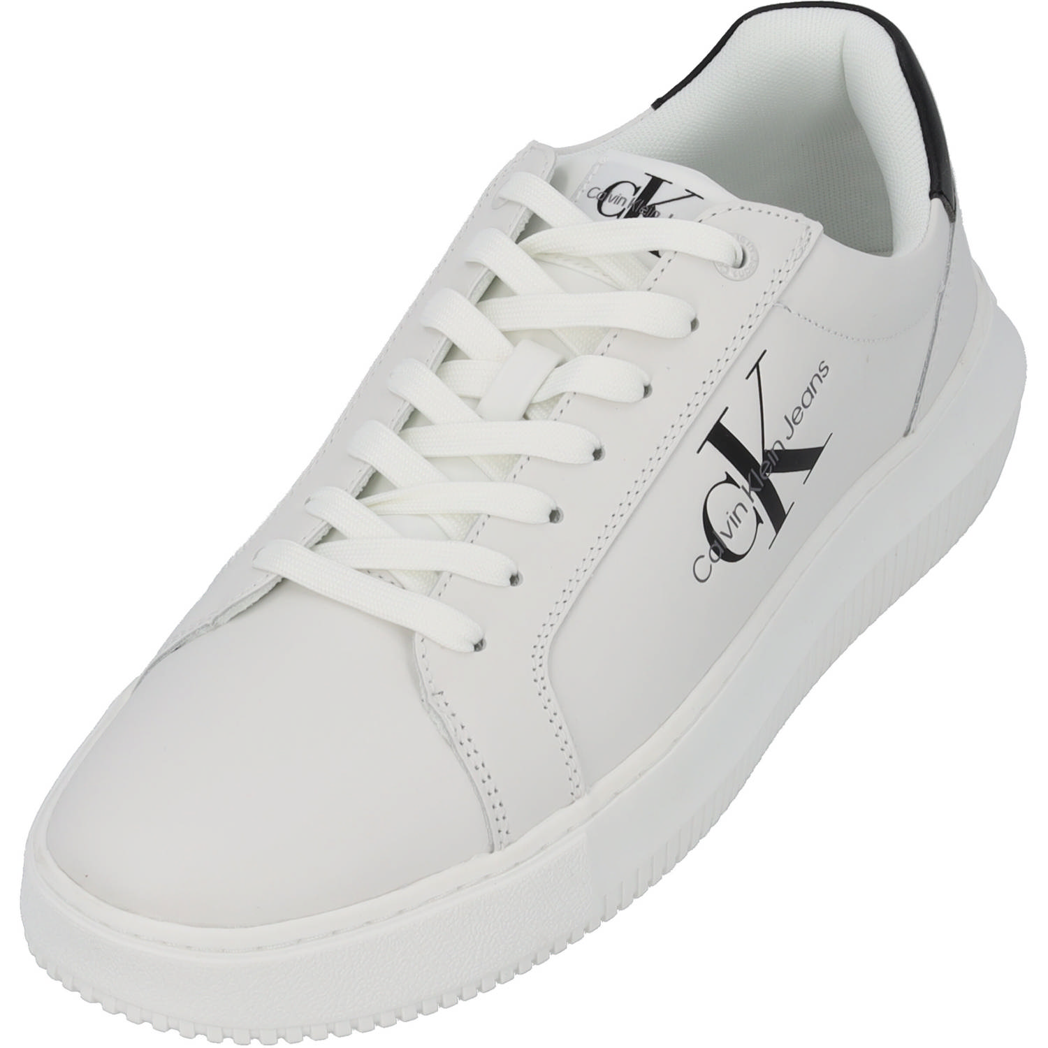 Calvin Klein YM0YM00681, Klassische- & Business Schuhe, Herren, white Black