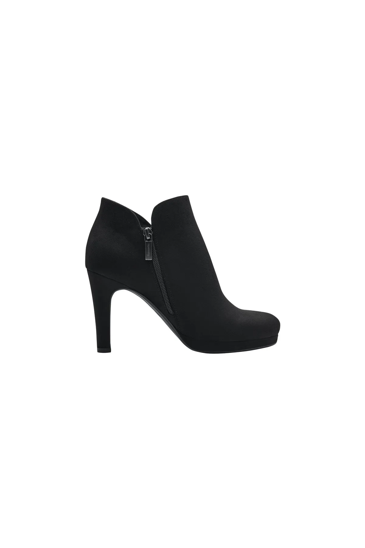 Tamaris  Stiefelette - Schwarz - Flacher Absatz
