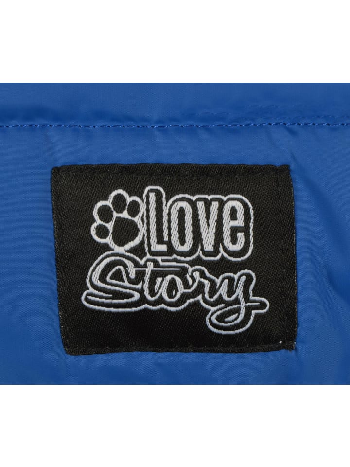 dynamic24 Hunde Mantel Winterjacke Hundemantel  in Blau günstig kaufen 40