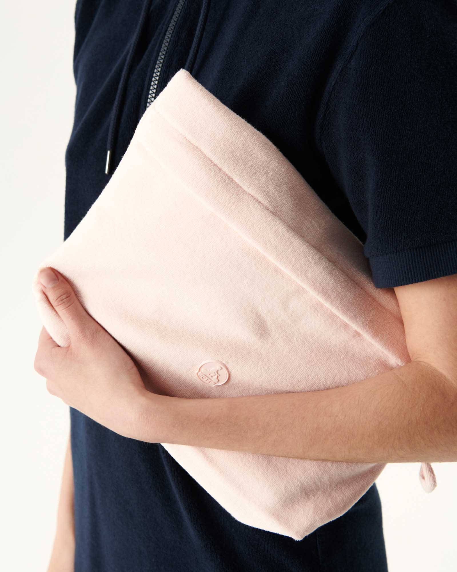 Petite pochette éponge Rose clair Sea