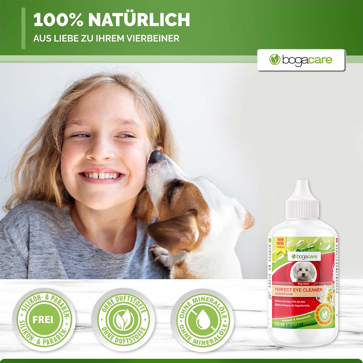 bogacare Perfect Eye Cleaner Hund 100 ml kaufen bei ZooRoyal