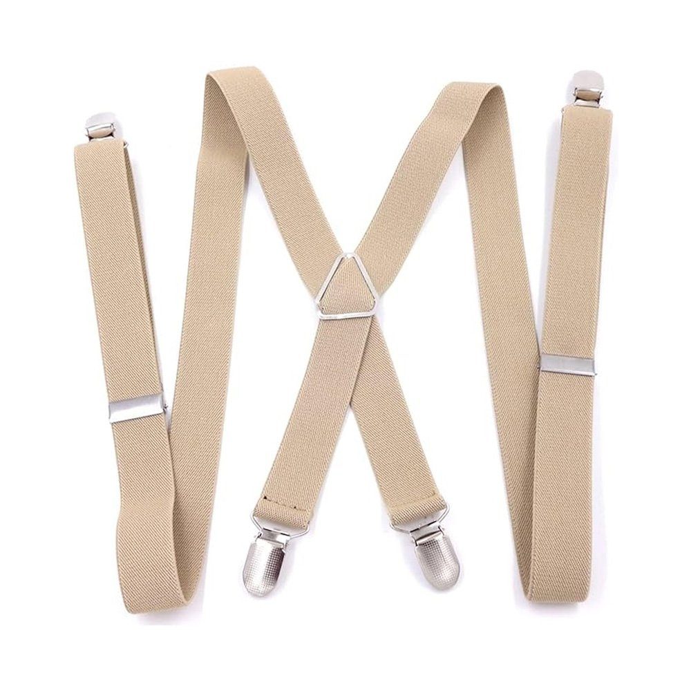 Tian Dee Hosenträger Hosenträger für Herren Starken Herren Hosenträger schmal 2,5cm